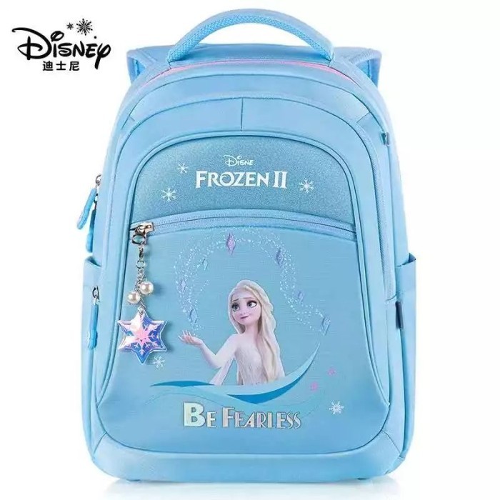 Tas Sekolah Disney Frozen Untuk Anak Perempuan Elsa Anna Olaf Ransel Ortopedi Bahu Siswa TK/SD/SMP