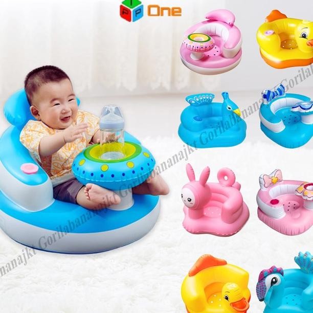 Uri Pompa Bayi Ofa Tiup Tempat Dudu Bayi Balon Bebe Unicorn