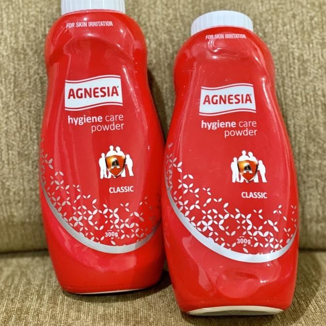 Bedak agnesia Agnesia powder Agnesia classic isi 300gr