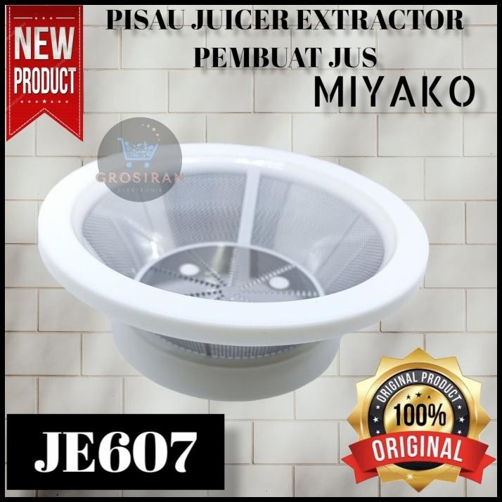 Pisau Juicer Extractor Miyako Je607 Je 607 Pengejus Pembuat Jus