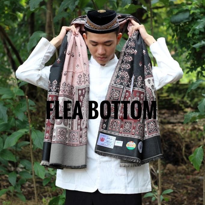 sorban kashmiri panjang shawl habib premium full bordir bahan wool