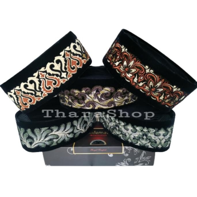 Peci Songkok Sudemala IMPERIAL BORDIR SPECIAL AC Tinggi 9 cm Kopiah