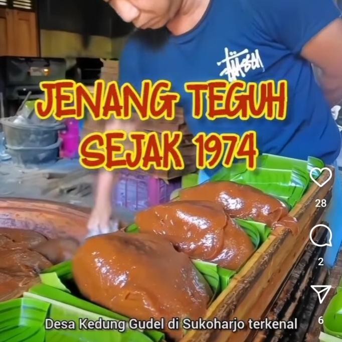 

BARANG TERLARIS Jenang Wajik Teguh Khas Sukoharjo