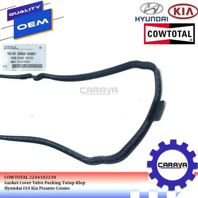 Promo Seal Packing Tutup Klep Gasket Head Cover Kia Picanto Cosmo Hyundai I10 COD