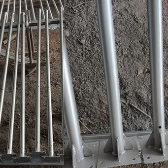 Tiang Pagar Brc 190cm Base Plate Original