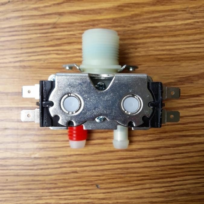 Baru Solenoid Water Valve 2 Inlet Mesin Cuci Aqua Front Loading