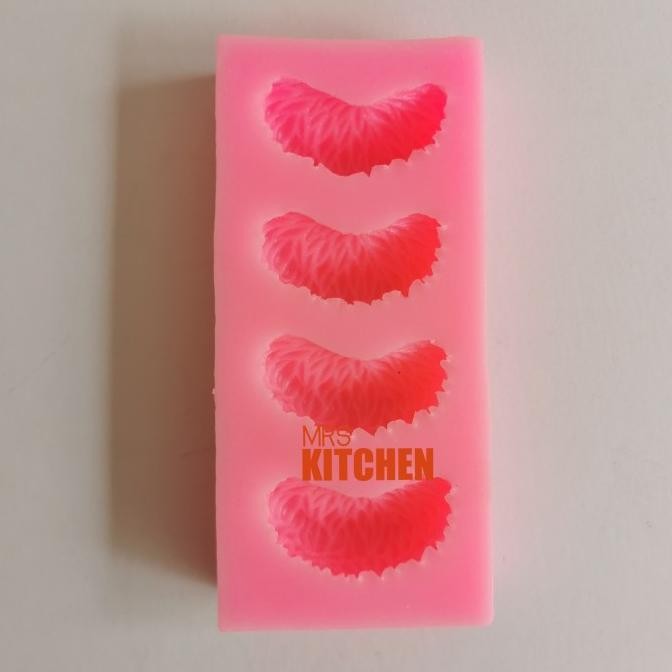 

SALE! CETAKAN SILIKON JERUK LUBANG 4 3D ORANGE COKLAT FONDANT SILICONE MOLD