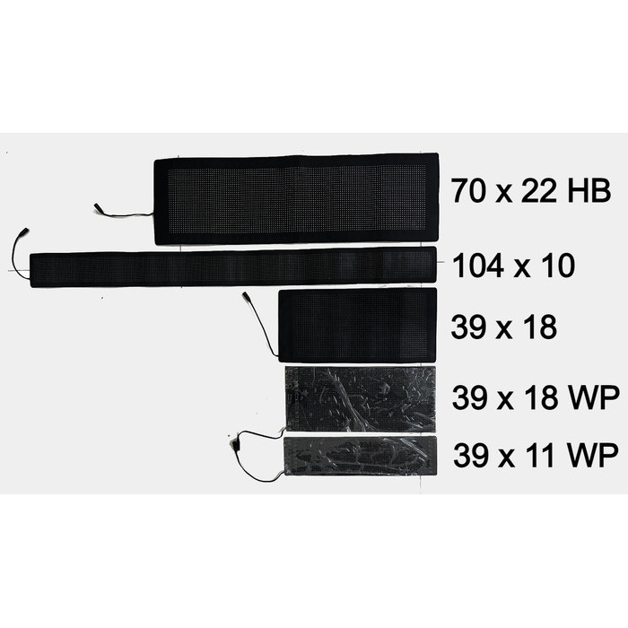 Promo Glowflex Led Flexible Screen Mobil Led Strip Mobil Rgb Bluetooth Led Running Text Mobil