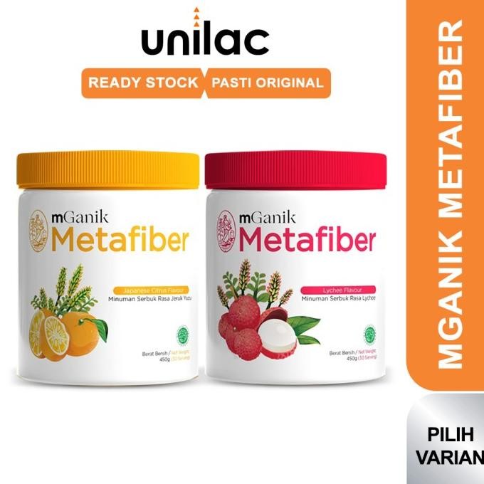 

SALE! MGANIK M GANIK METAFIBER 450GR - SUPLEMEN DIABETES ALAMI META FIBER RASA LECI & JERUK YUZU