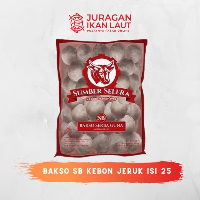 

SALE! BAKSO SB KEBON JERUK SUMBER SELERA - ISI 25 PCS