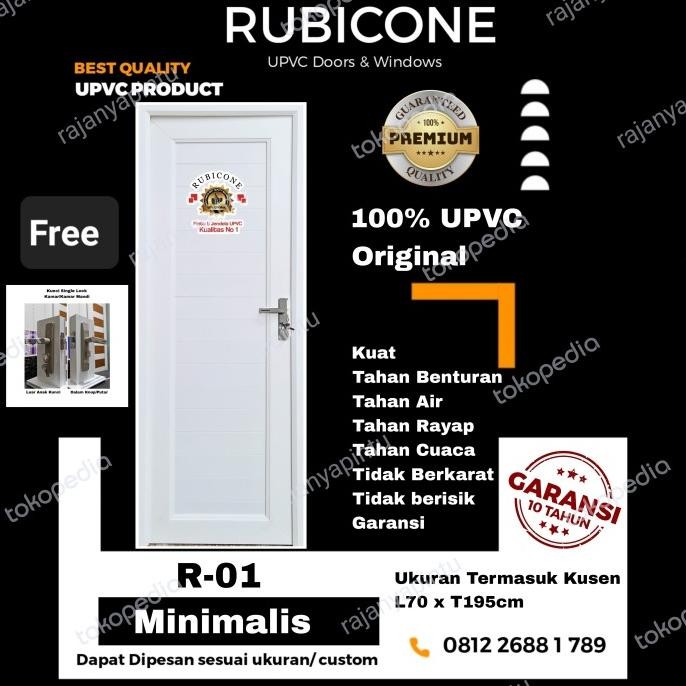 Produk Baru Pintu UPVC Rubicon Minimalis