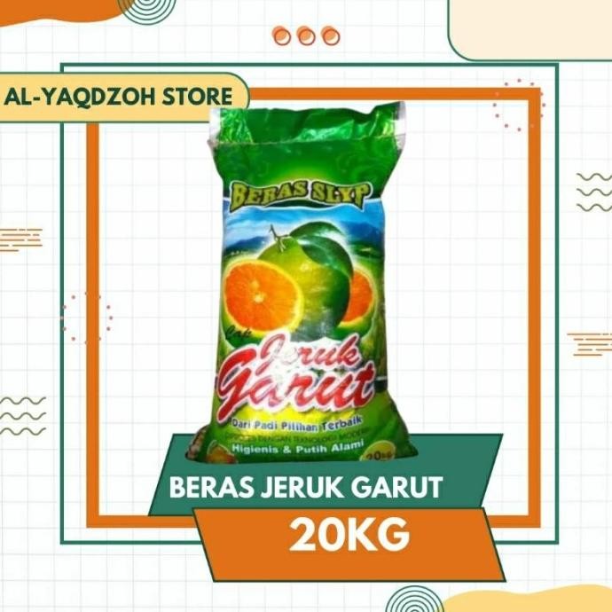 

SALE! BERAS SLYP PREMIUM CAP JERUK GARUT 20KG