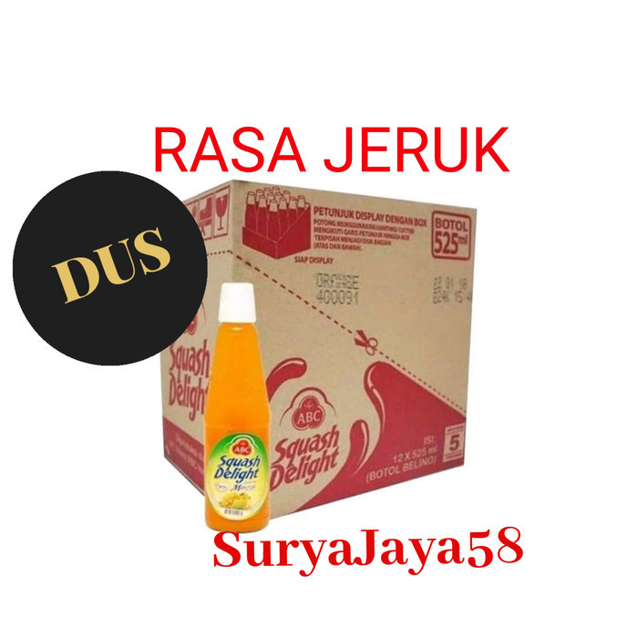 

Sirup ABC Squash Delight Rasa Jeruk harga 1dus isi 12botol