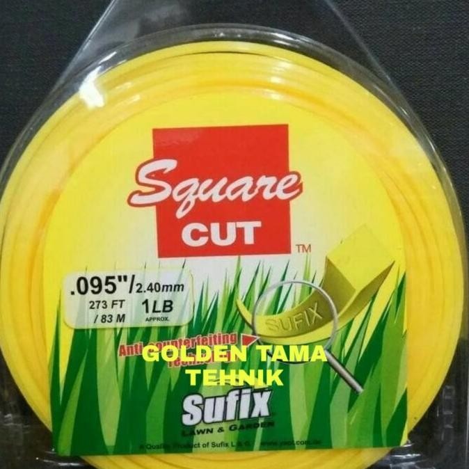 Tali Senar Sufix Potong Rumput Gendong 1 Lb