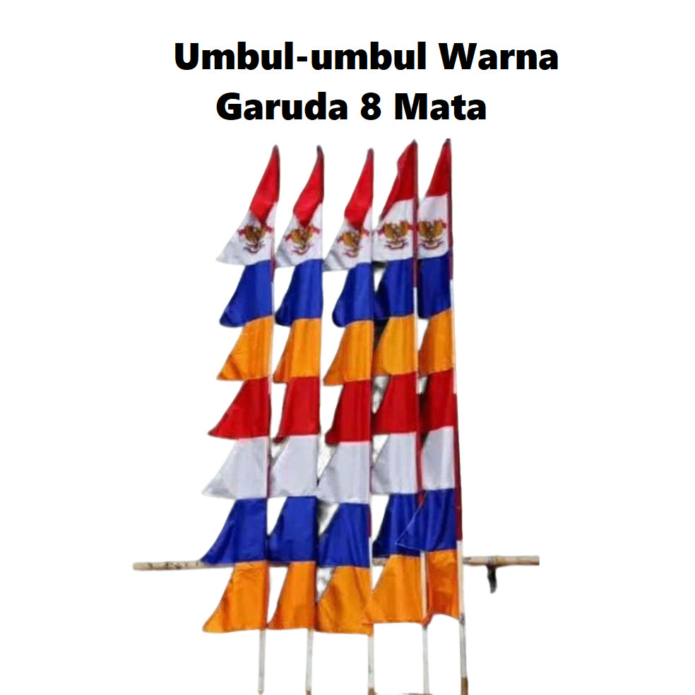 

Umbul-umbul Warna Garuda 8 Mata
