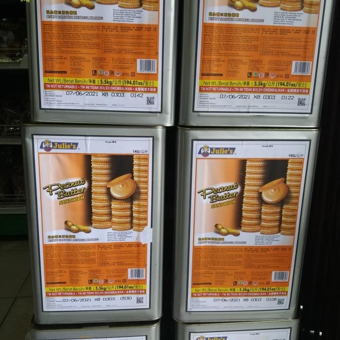 

Ele Julie'S Peanut Butter Sandwich Tin 5Kg
