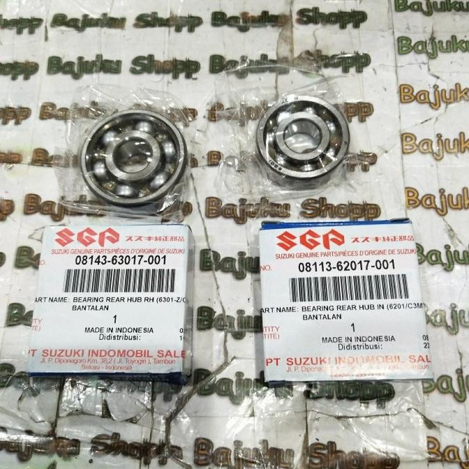 TERMURAH BEARING/LAGHER RODA BELAKANG SHOGUN 125 SP LAMA