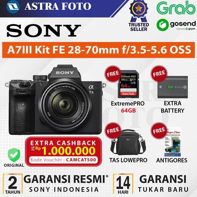 Sony A7Iii / Sony A7 Mark Iii Kit 28-70Mm - Sony A7 Iii Paket