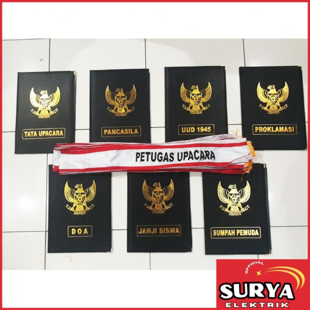 

ZOE NEW MAP PERLENGKAPAN UPACARA BENDERA ISI 7 MAP + 12 SLEMPANG