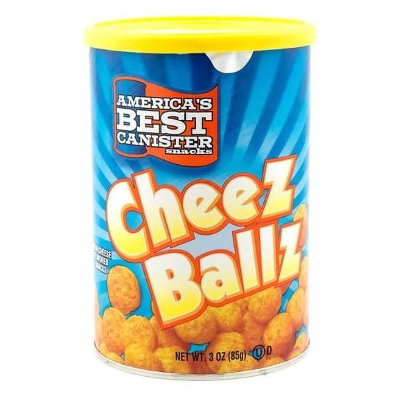 

stav cheez ballz americas best canister snacks 85 gram (made in usa)