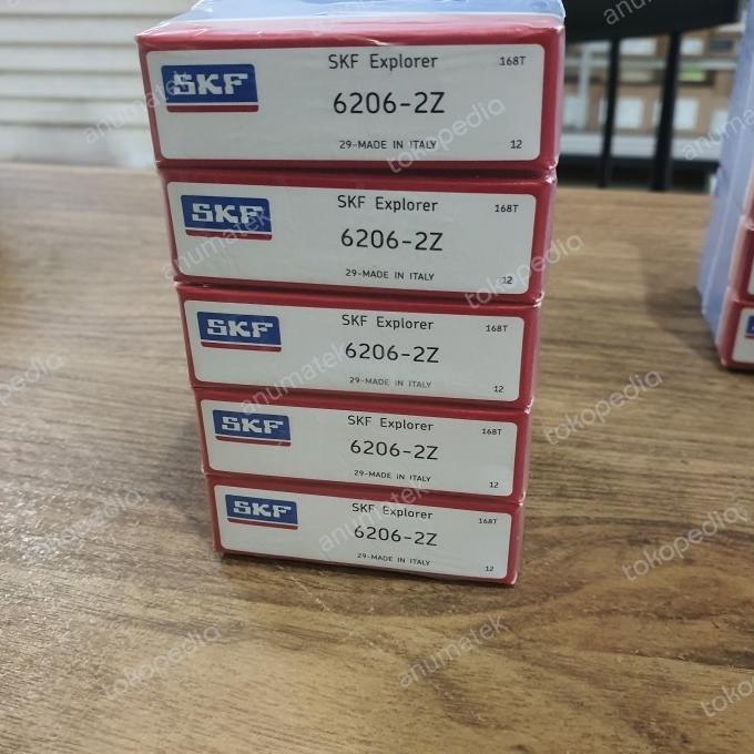 TERLARIS BEARING SKF 6206-2Z 6206 2Z 6206 ZZ 6206-ZZ 6206ZZ MADE IN ITALY