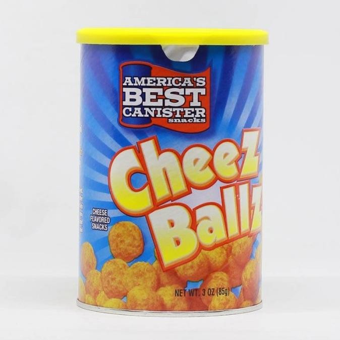 

stav america's best canister snack cheez ball 85 gram