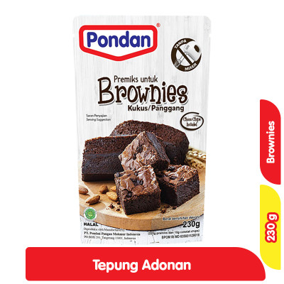 

Pondan Brownies Kukus 230 g