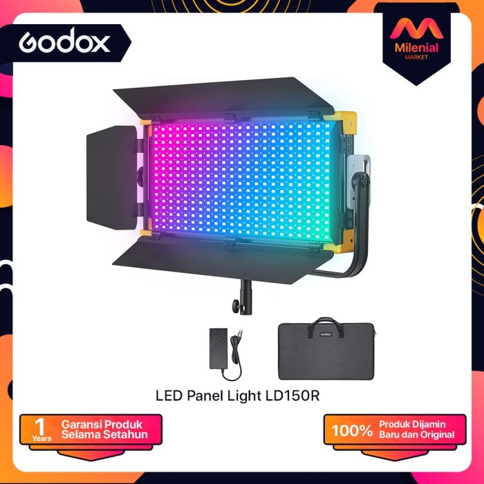 TERBARU GODOX LD150R LED RGB PANEL LD 150R LD150 R PROMO
