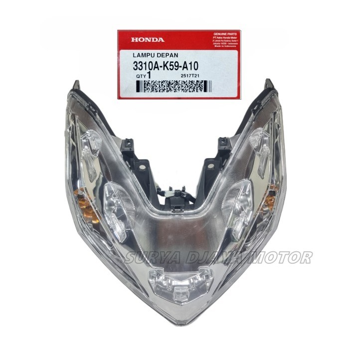 3310A-K59-A10 Reflektor Assy Lampu Depan Vario 125 150 Led 2015 - 2017