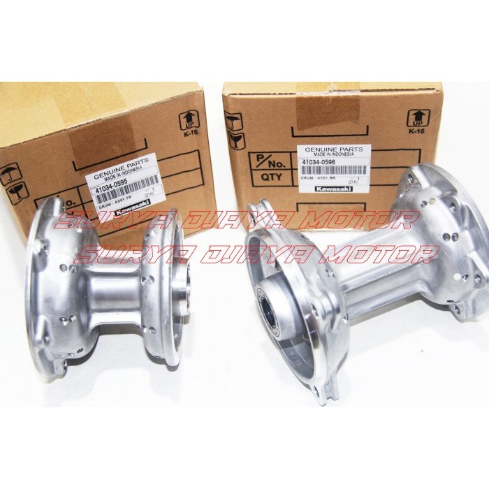 Tromol Ori Klx 150 S L Bf Dtracker Lubang 36 - Depan Belakang