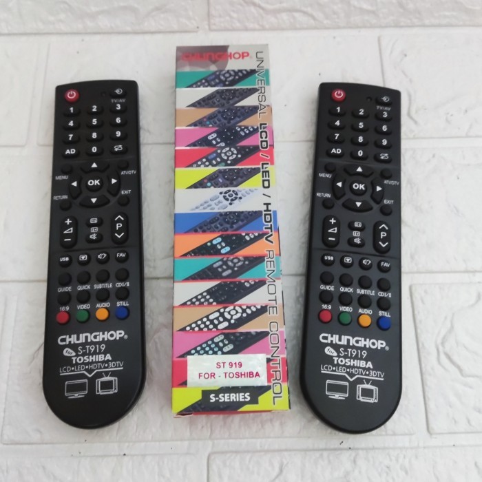 REMOTE TV LED LCD CHANGHONG REMOT TV TOSHIBA MULTI CHUNGHOP UNIVERSAL