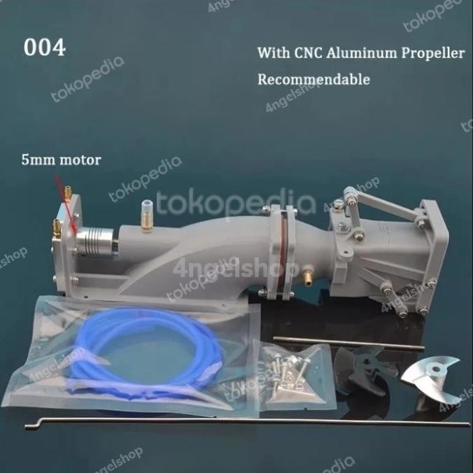 40mm WaterJet Thruster CNC propeller 40mm with reverse