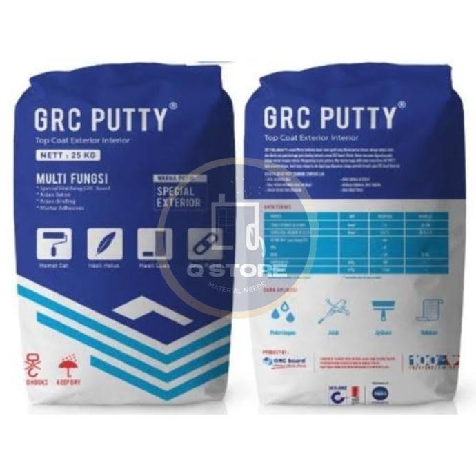 

Promo GRC Putty 25kg compound COD