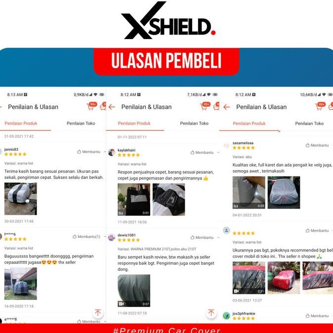 PREMIUM Body Cover Mobil Ertiga Lama Sarung Mobil Ertiga anti air Terlaris