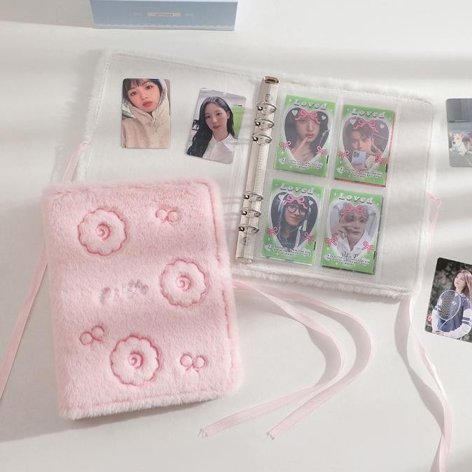 

Bibimcat - (A5 Size) Narutomaki Binder Photocard A5 6 Ring / Album PC Polaroid Bulu Fluffy