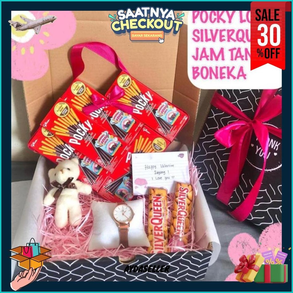 

Miffglow - Ready Stock Pocky Love Hampers Valentine Hampers Pocky Love Hampers Coklat Silverqueen Hampers Lebaran Hampers Ulang Tahun Kado Ulang Tahun Kado Aniversarry Hampers Aniv Kado Aniv Cod