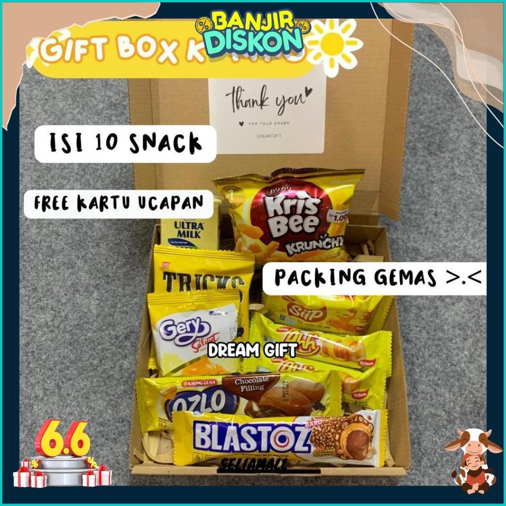 

Gift Box Hampers Ulang Tahun Hadiah Wisuda Kado Ulang Tahun Gift Box Snack Kado Sidang By Dreamgift Terlaris