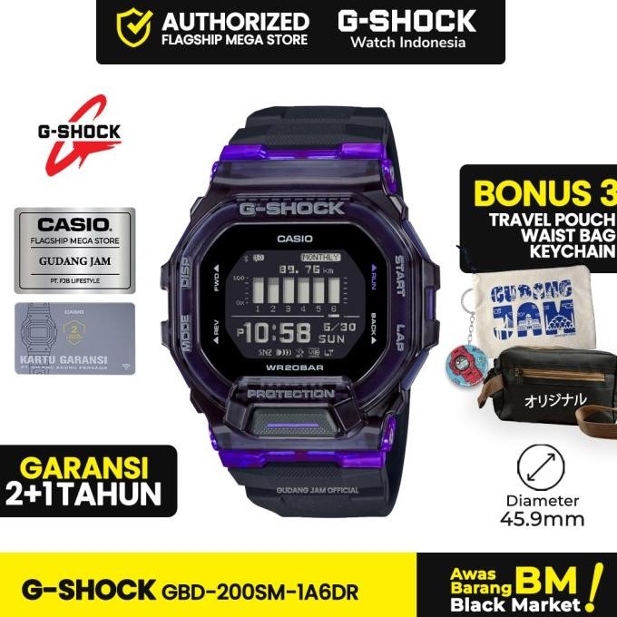 G-Shock Gshock Gbd-200Sm-1A6Dr Gbd-200Sm Gbd-200 Gbd200Sm Gbd 200Sm