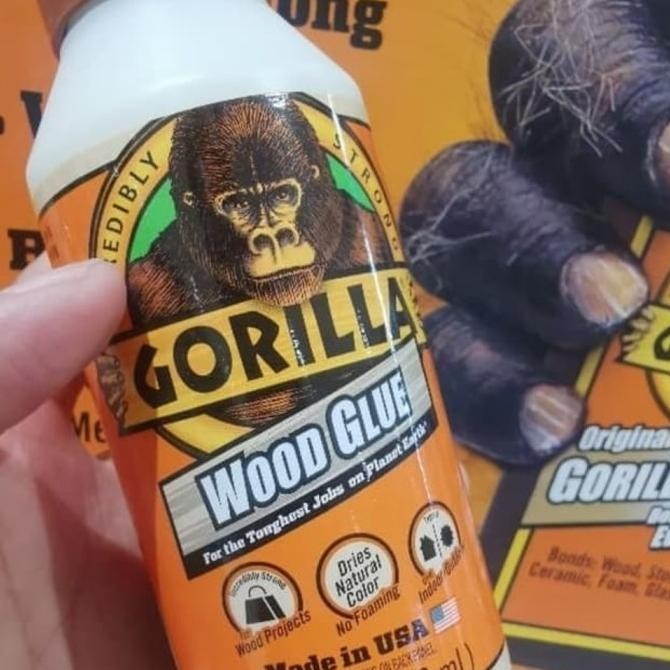 

Promo Lem Kayu Gorilla Wood Glue 236ml MADE IN USA COD