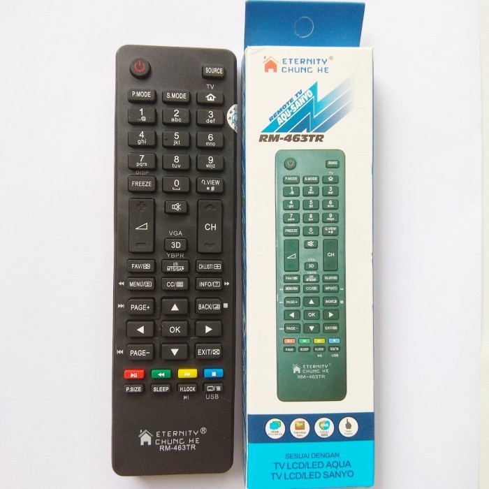 REMOT / REMOTE TV LCD / LED SANYO / AQUA MULTI / UNIVERSAL WYG