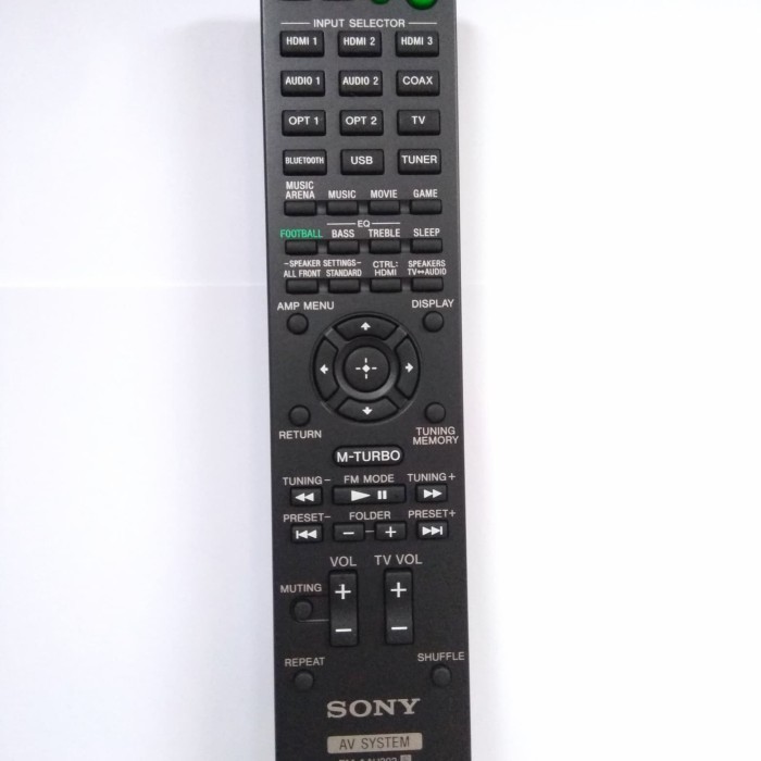 REMOT/REMOTE SONY DVD HOME THEATER/ COMPO RM-AAU202 ORI/ORIGINAL/ASLI