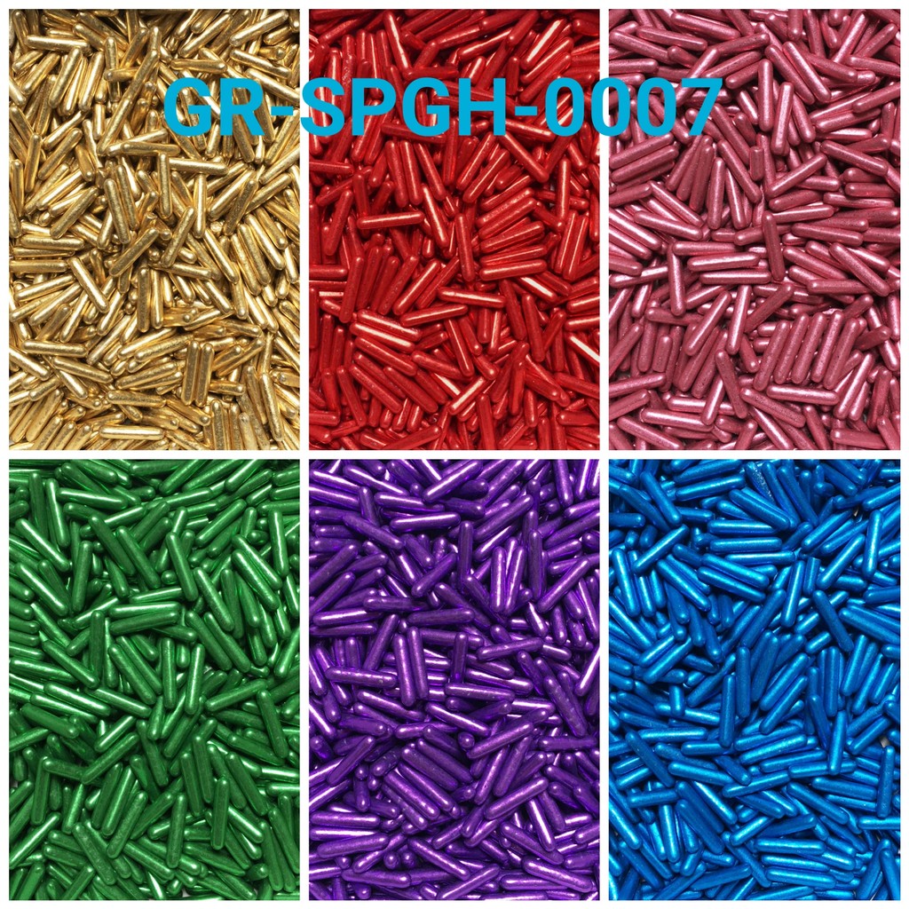 

GR-SPGH-0007 Sprinkles sprinkle sprinkel 500gr meses besar (SPRINKLES)