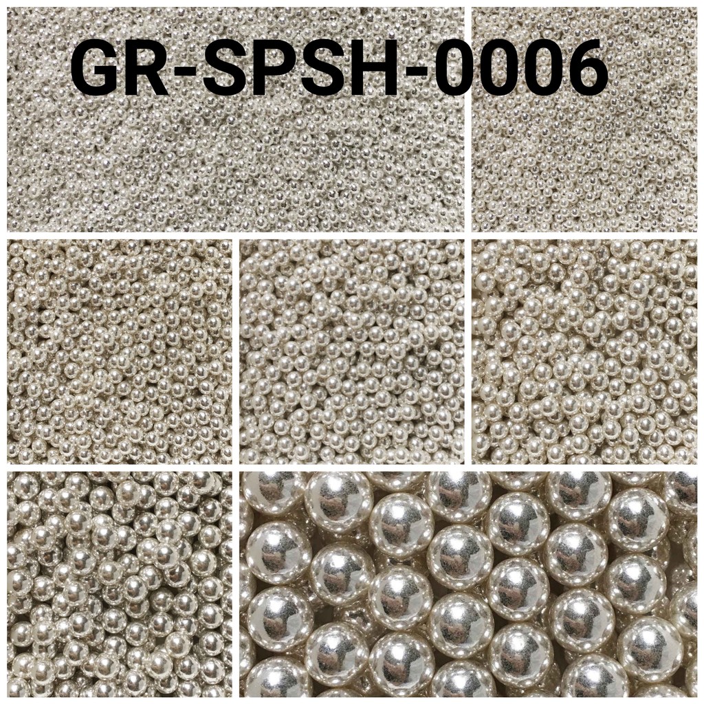 

GR-SPSH-0006 Sprinkles sprinkle sprinkel 500gr mutiara perak silver (SPRINKLES)