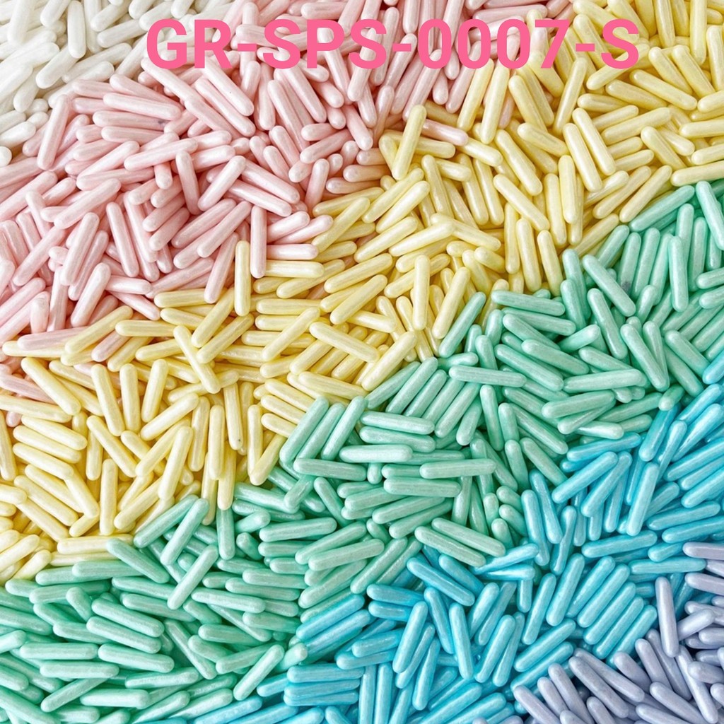 

GR-SPS-0007-S Sprinkles trimit sprinkel 1kg ungu pink biru hijau merah (sprinkles)