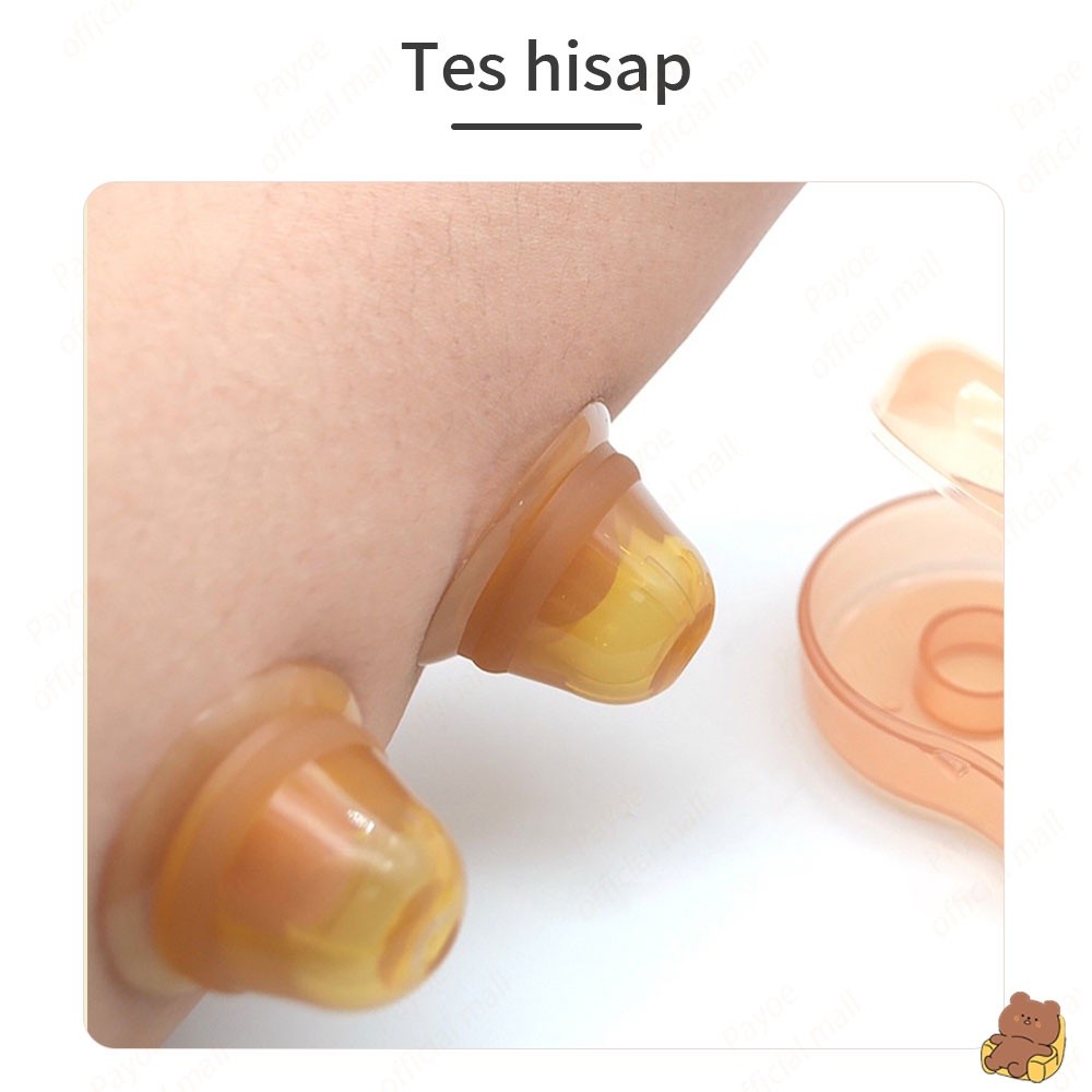 Produk Terbaru  Payoe Nipple Puller Penarik Puting/Penutup Penarik Puting PayudaraSilikon