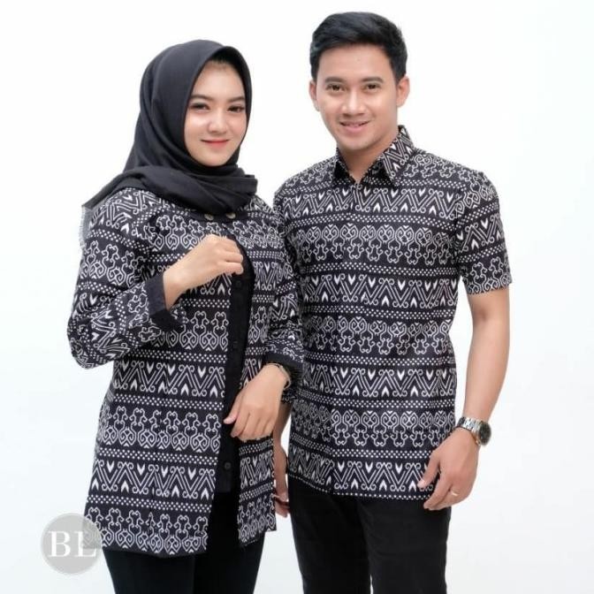 || Best seller  ~`~ BATIK COUPLE ATASAN SARIMBIT GROSIR BATIK PEKALONGAN MURAH OZILA ||~~~