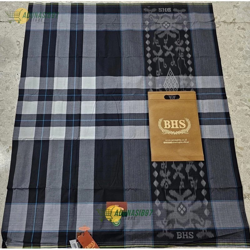 Tahan Lama Sarung Bhs Tkb Hpl Hitam Polos Excellent Gold Original / Fashion Pria