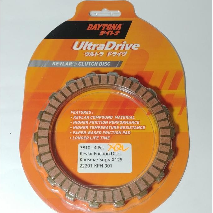 Kampas Kopling Supra X 125 & Karisma Daytona Racing