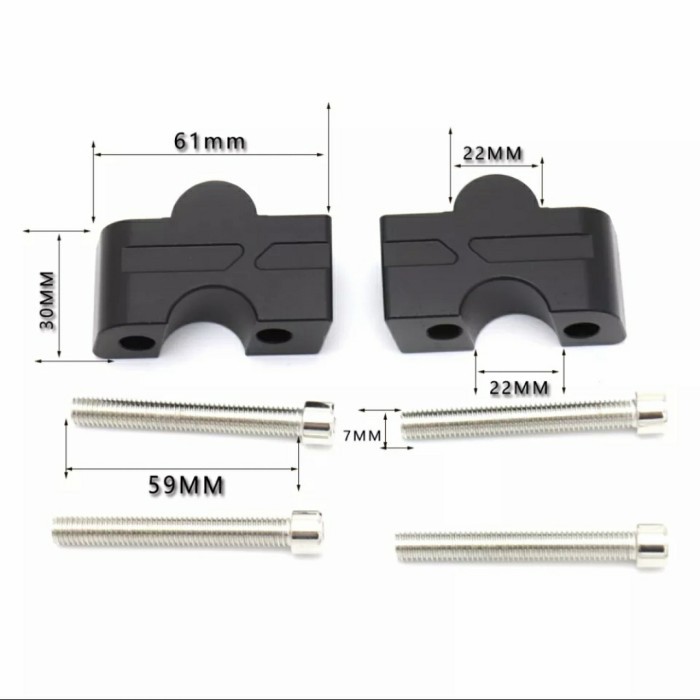 Riser stang er6n er6f peninggi stang er6n er6f