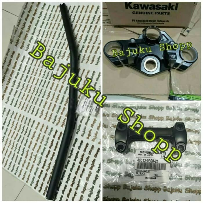 segitiga atas set dan stang ninja z250sl z250 sl original kawasaki